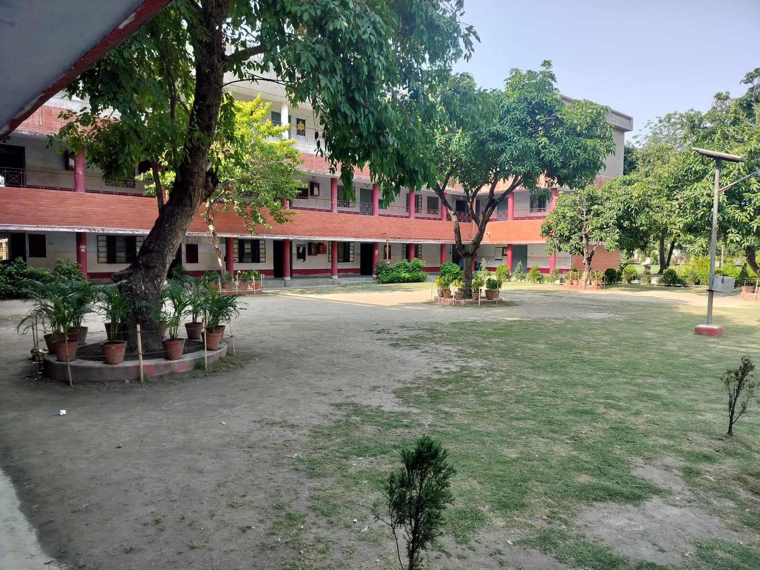 Green eco-friendly campus at ABVB, Rishra