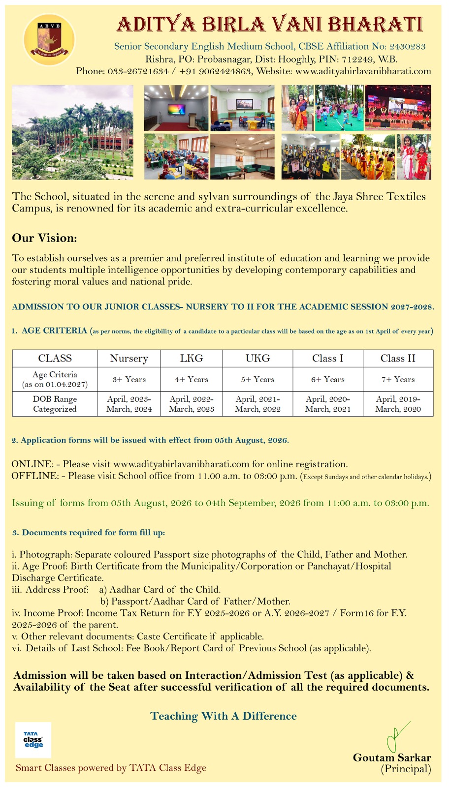Admission Open26-27